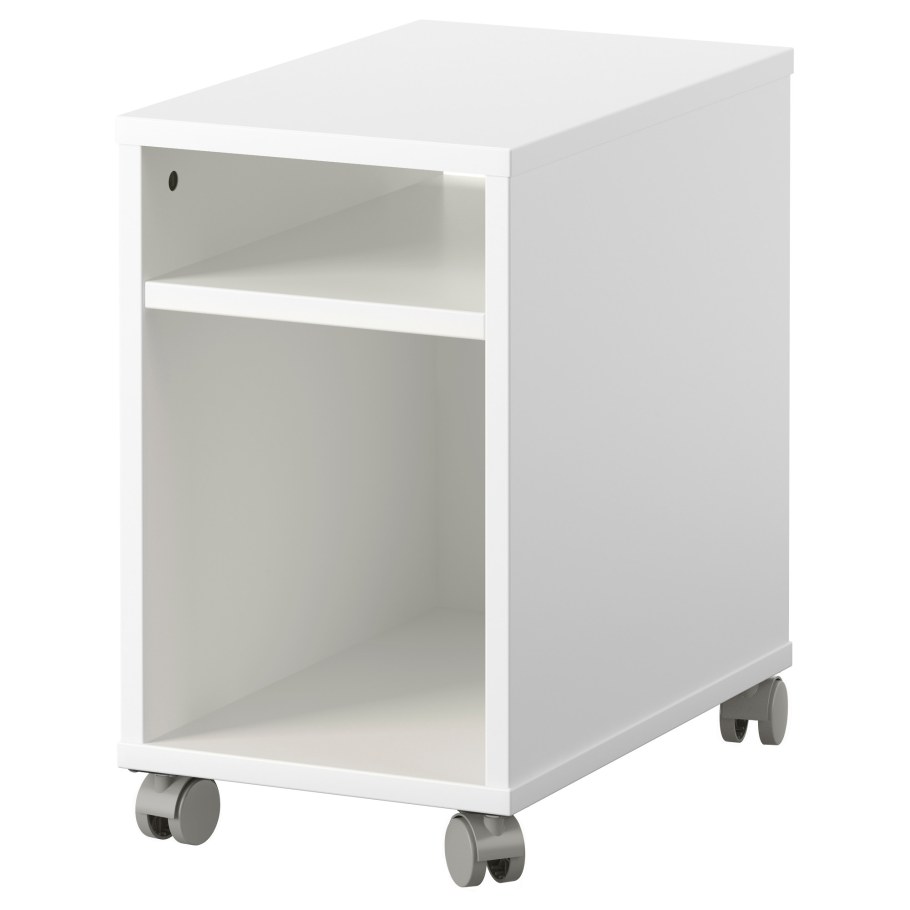 Прикроватный столик икеа белый