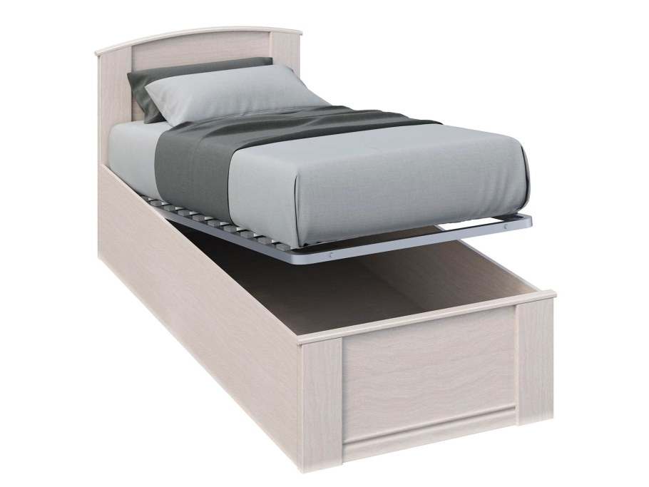 Кровать 120 на 200 с выдвижными ящиками Шатура