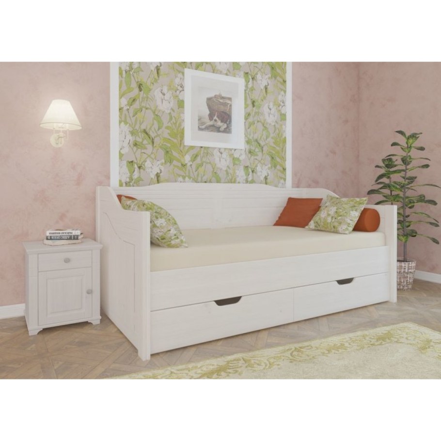 Кровать-диван Бейли с выдвижными ящиками 90х200