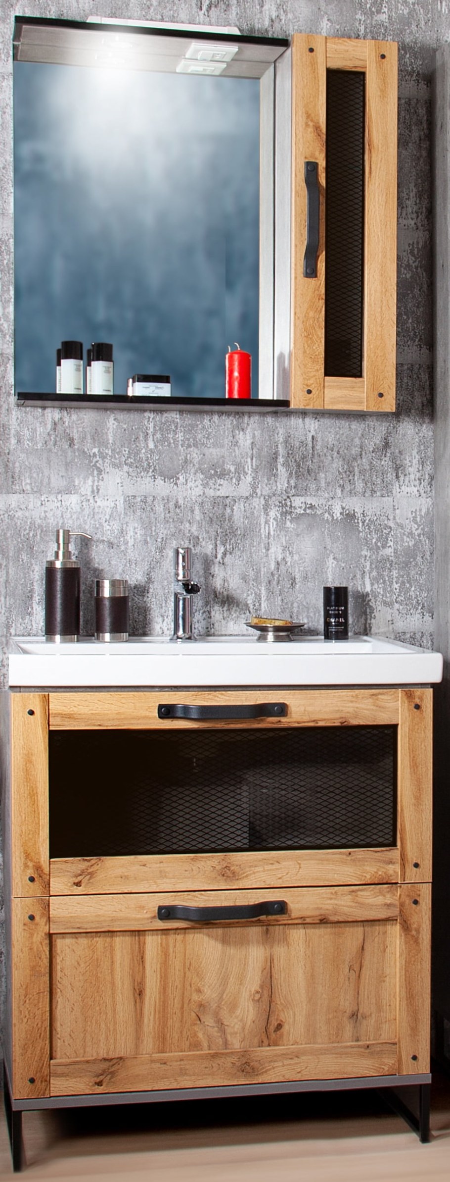 Ванная мебель в стиле лофт