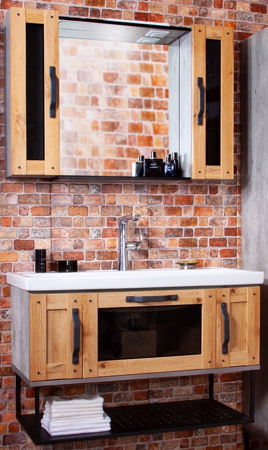 Тумба Бриклаер лофт 60