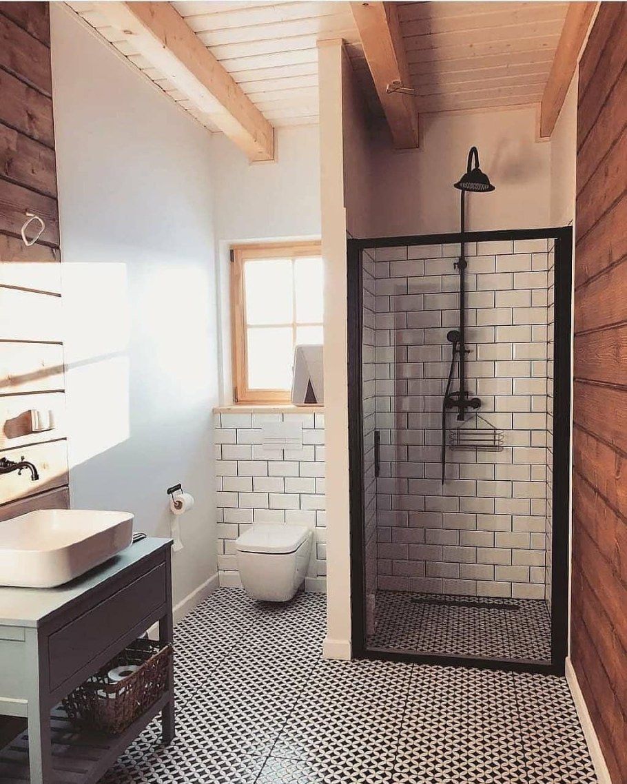 Ванные комнаты с душевой кабиной