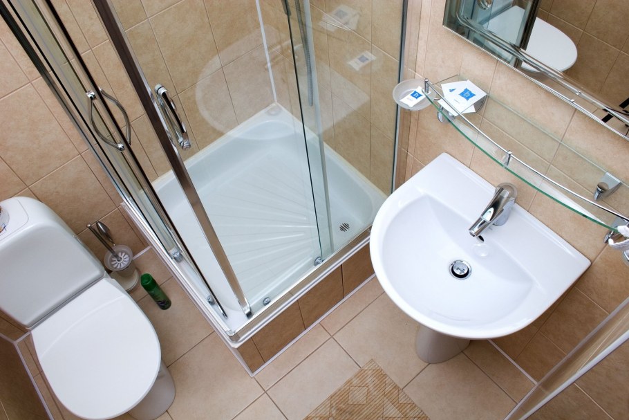 Душевая в деревянном доме