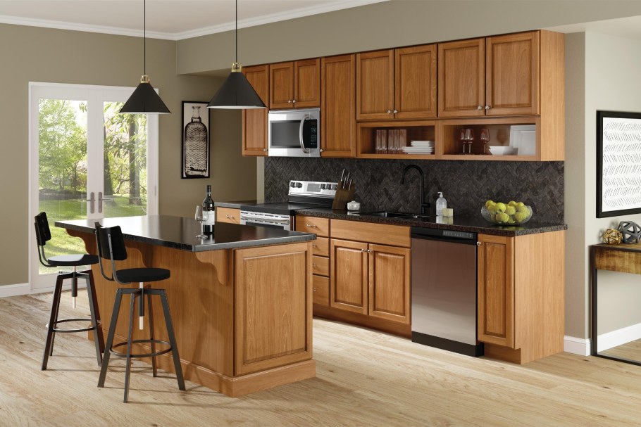 Модульная кухня Бьюти оранж грей