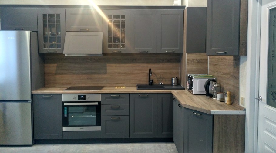 Кухня Бьюти оранж ТРИЯ