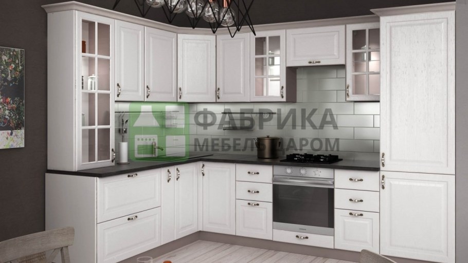 Кухни ТРИЯ Скай голубая)