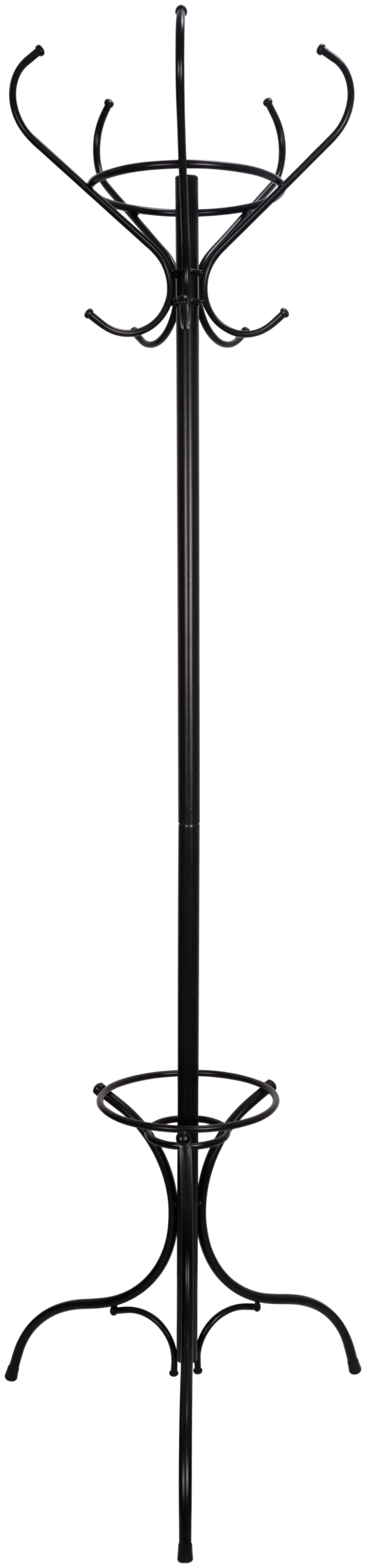 Вешалка напольная (вк5д/ч черный)