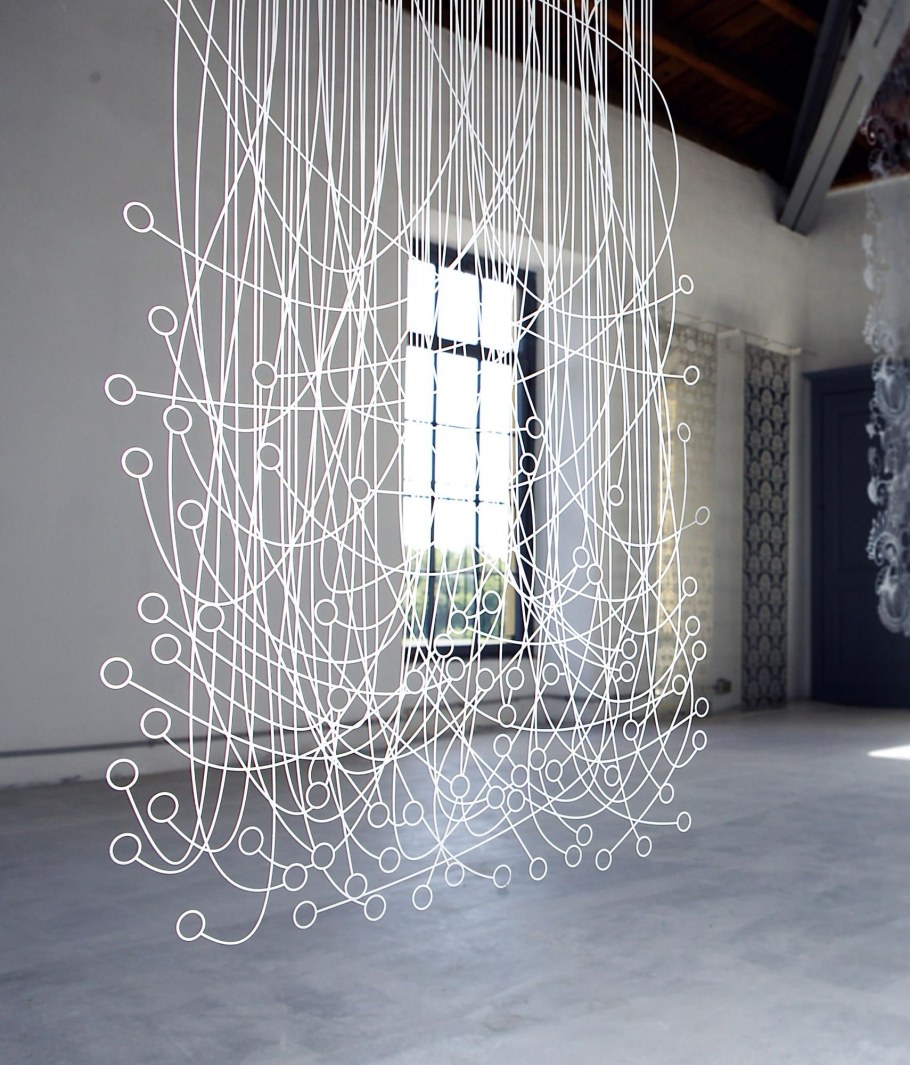 Дизайнерская сетка в интерьере