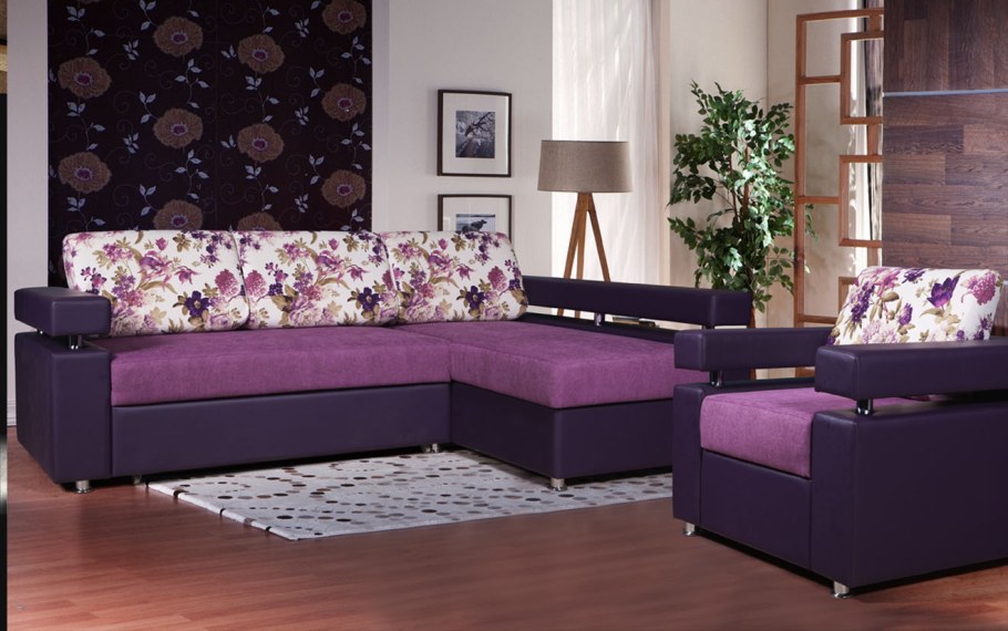 Угловой диван кровать Виктория