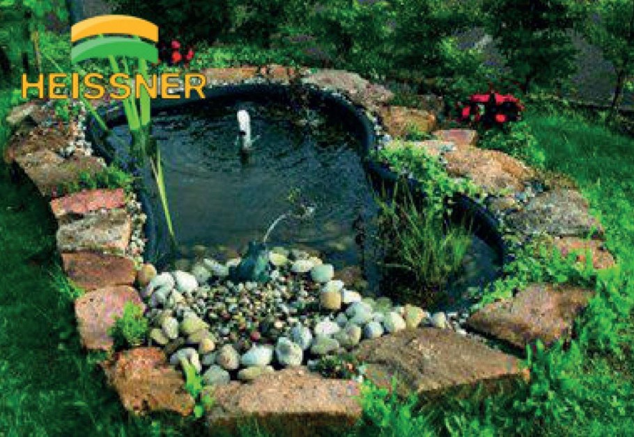 Прудик на даче своими