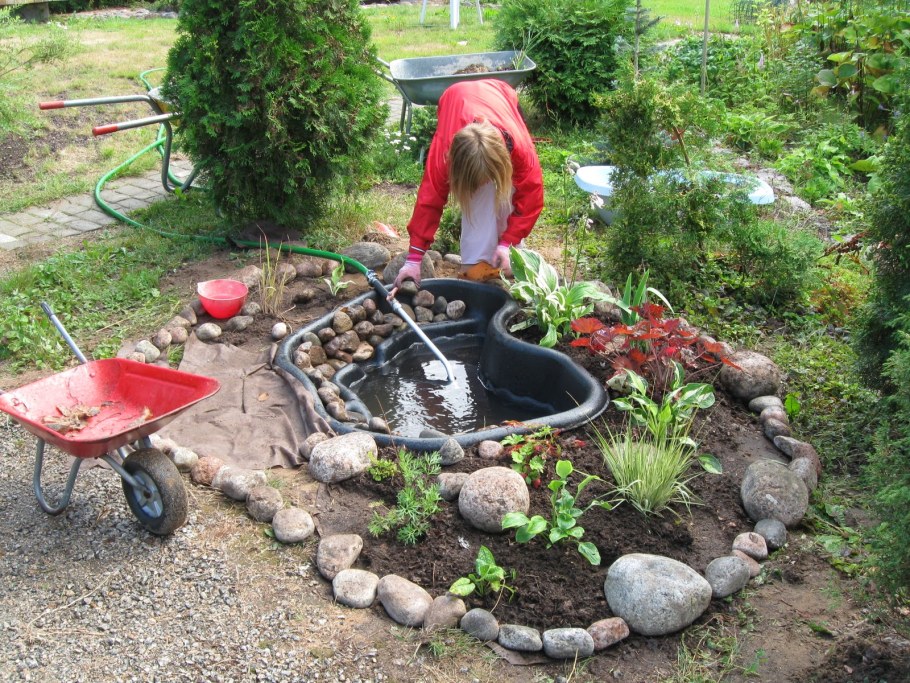 Декоративный прудик