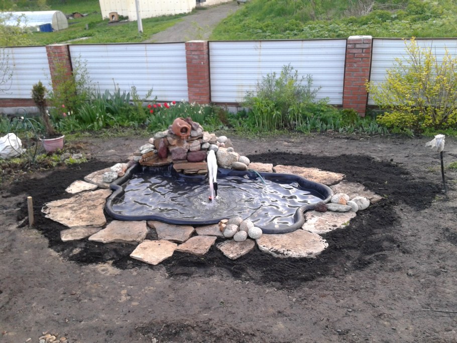 Огородный прудик