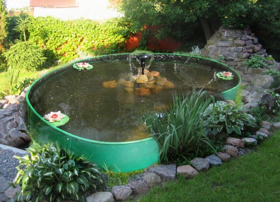 Огородный прудик