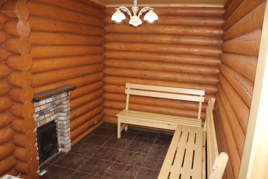 Дом из профилированного бруса внутри