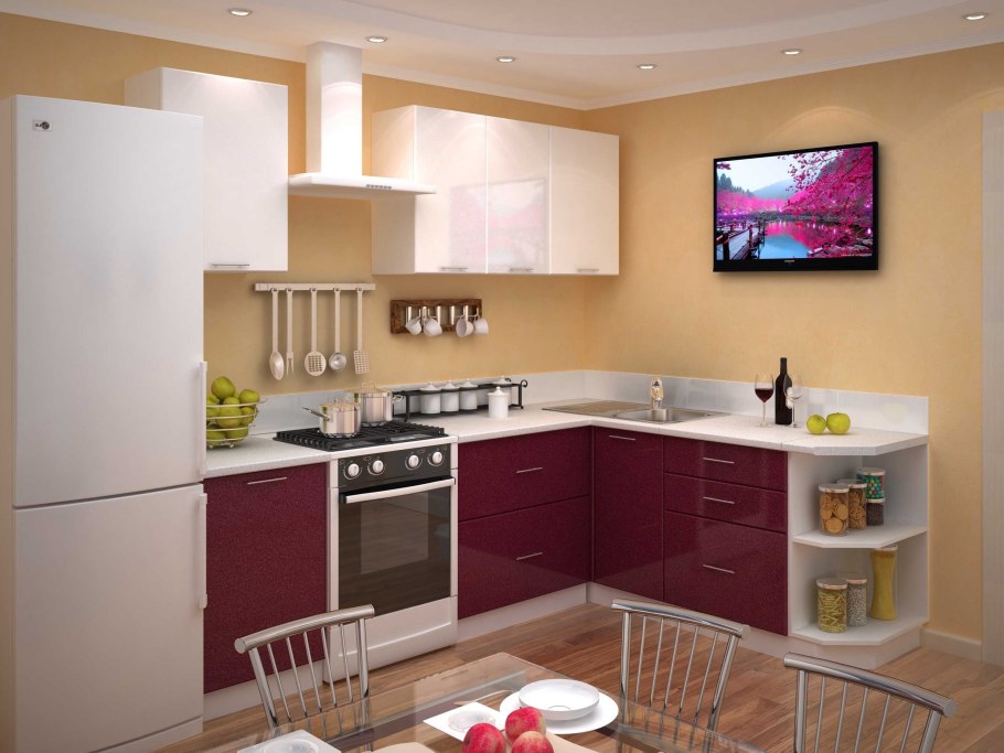 Угловые кухни