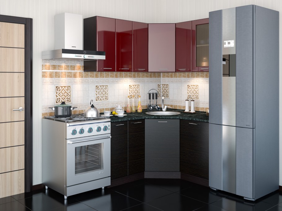 Угловые кухни