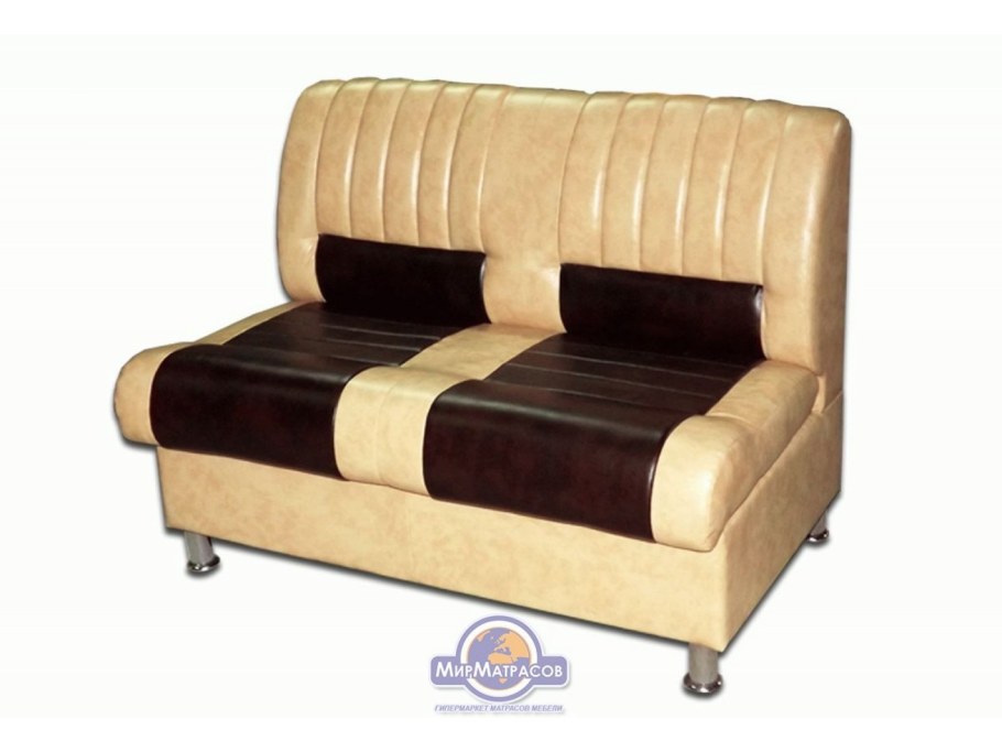 Маленький диван на кухню красный