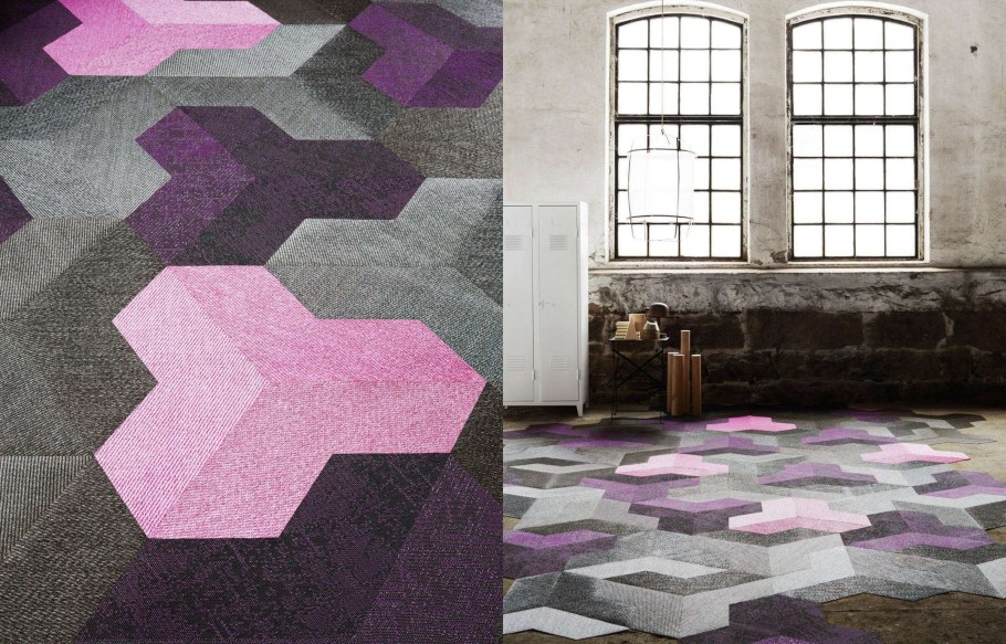 Разноцветный ламинат