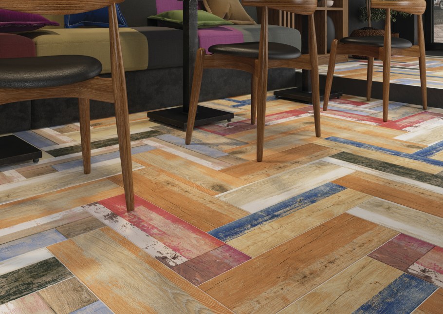 Керамогранит Cersanit COLORWOOD многоцветный