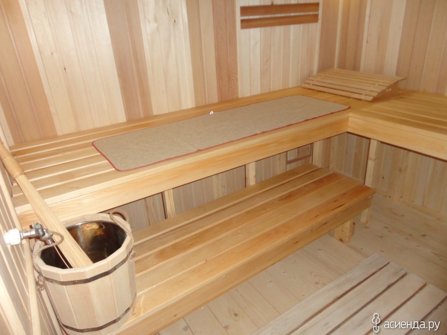Лавка в парилку