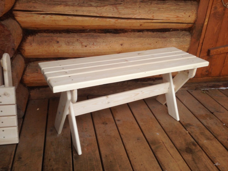 Скамейка для бани
