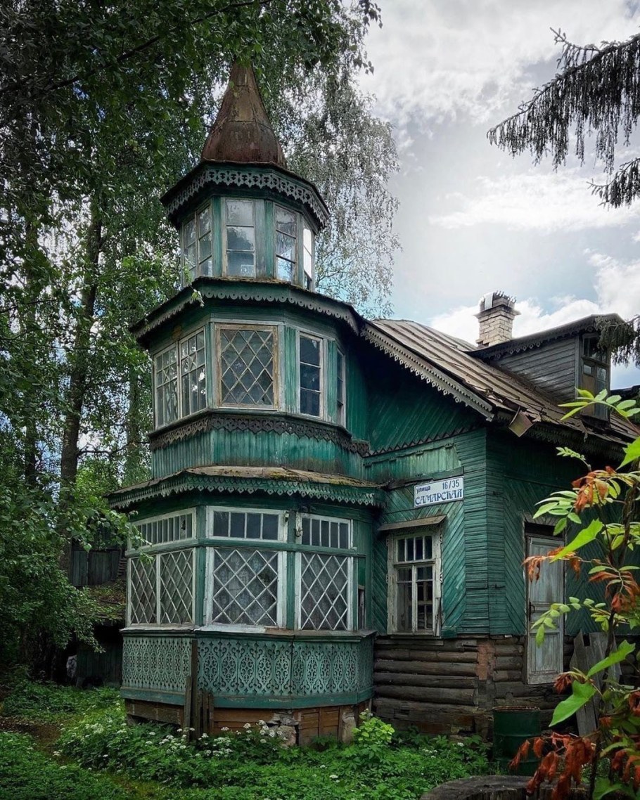 Старые дачи под Ленинградом