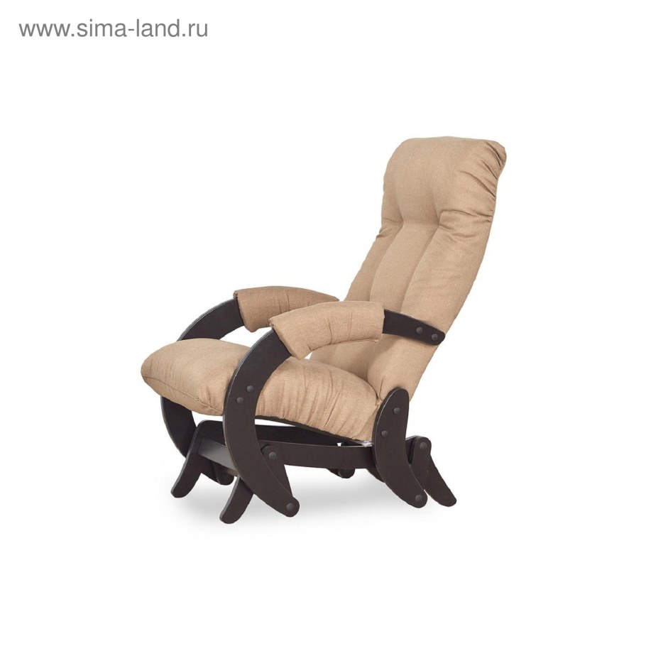 Кресло глайдер 68 с пуфом