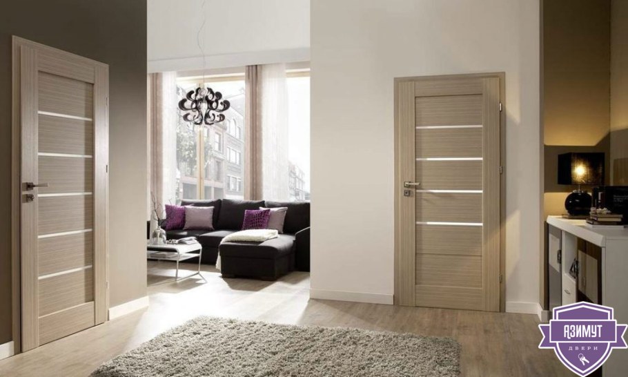 Белые двери в интерьере