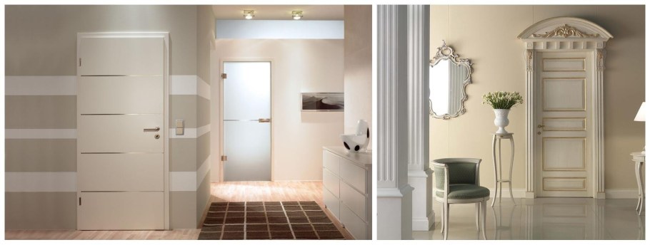 Двери Софья белый глянец