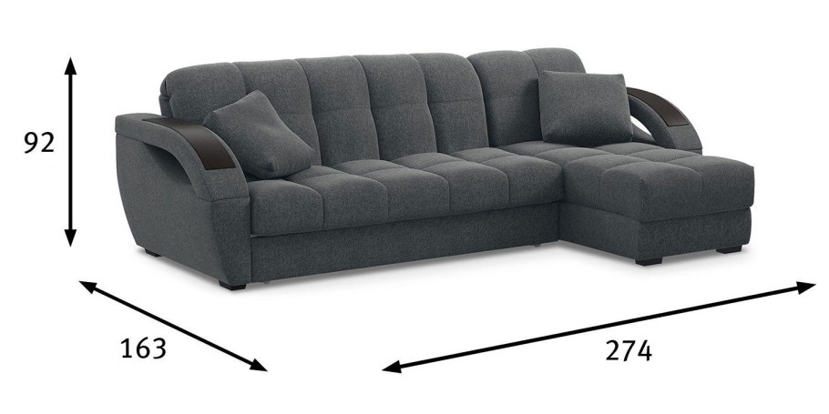 Ландскруна диван 2-местный, гранн, Бумстад белый/металл