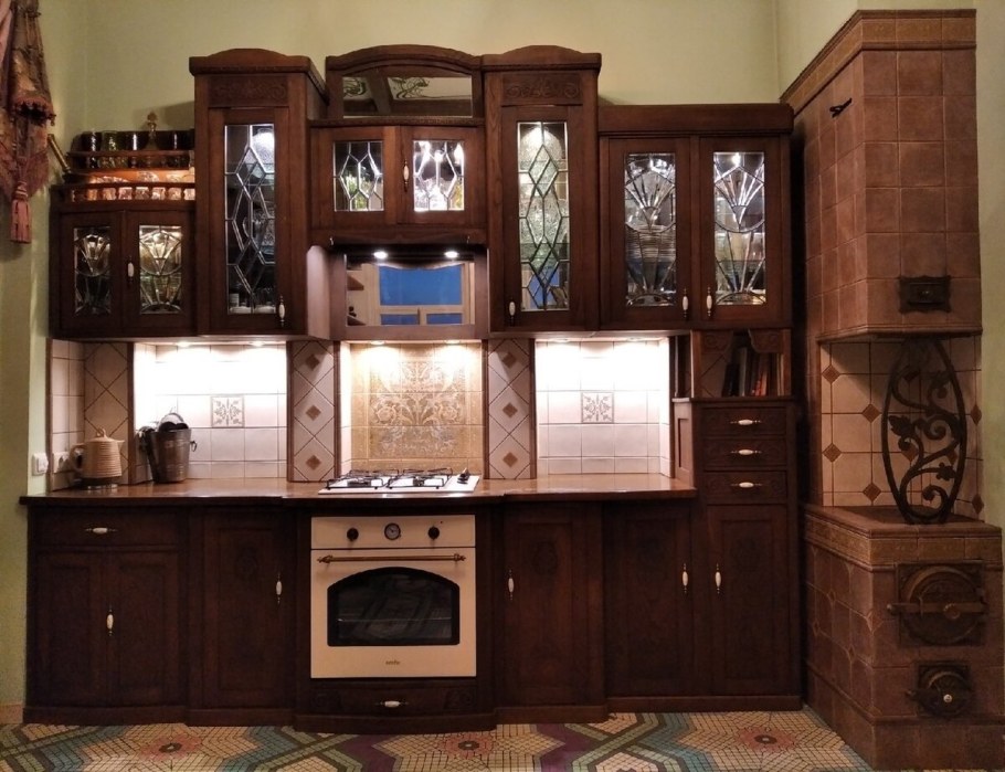 Отреставрированный буфет в стиле Прованс