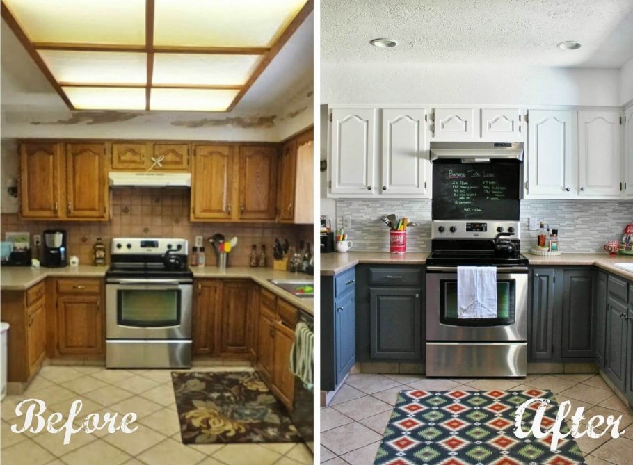 Декупаж старого холодильника