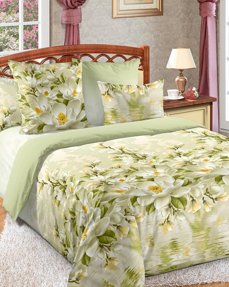 КПБ 2сп перкаль Каролина