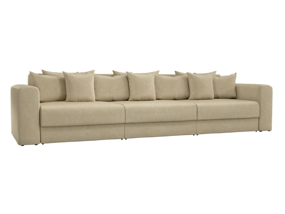 Хофф угловой серый диван