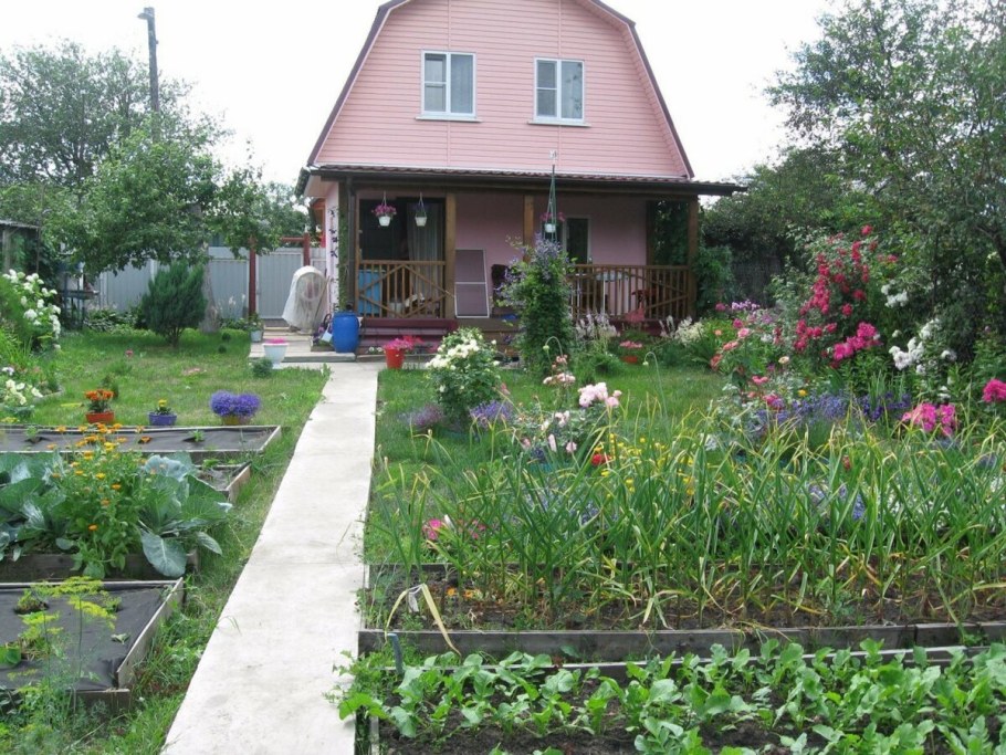 Дачный домик на участке