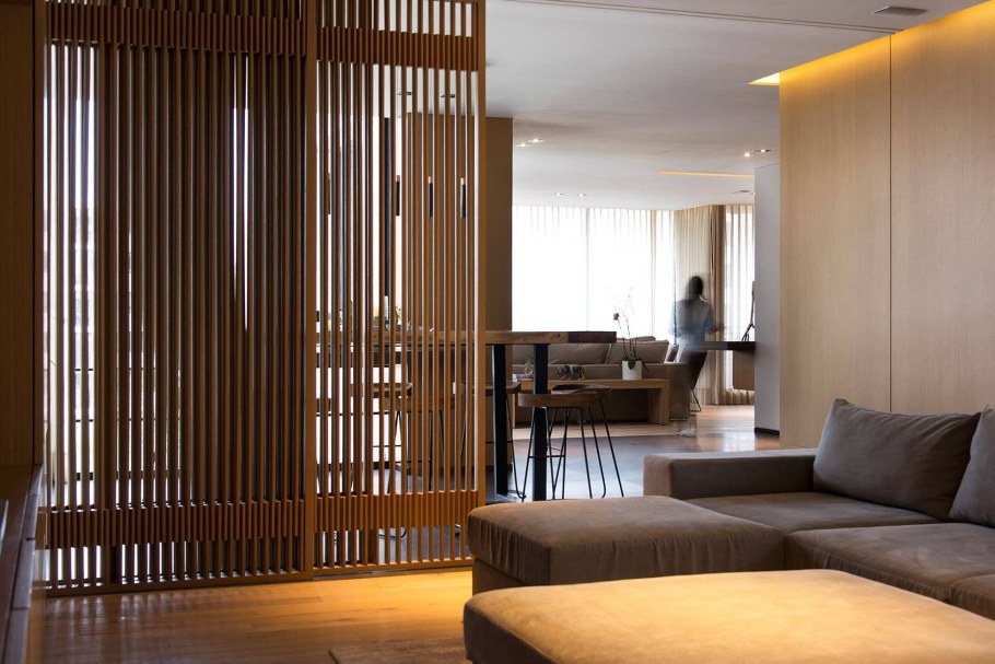 Бруски в интерьере