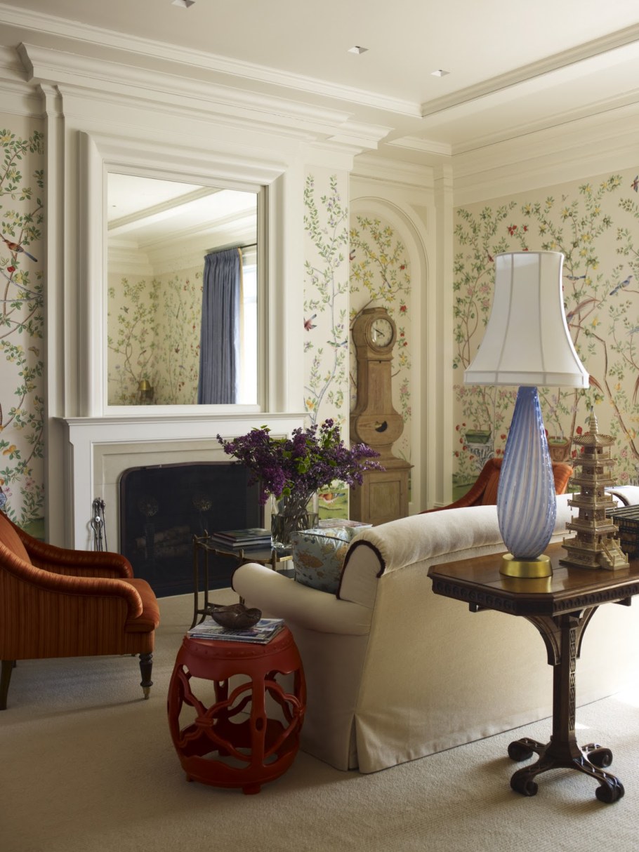 Стиль Шинуазри в гостиной