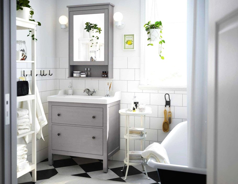 Мебель для ванной ХЕМНЭС икеа