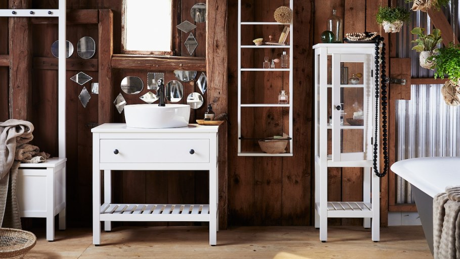 Мебель для ванной ХЕМНЭС икеа