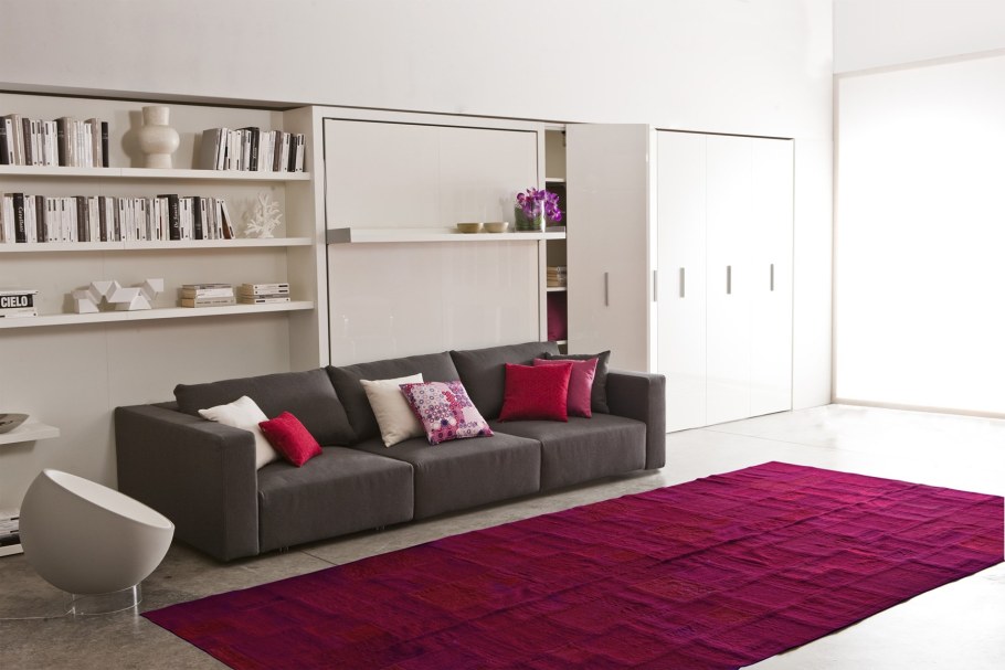 Диван трансформер в интерьере