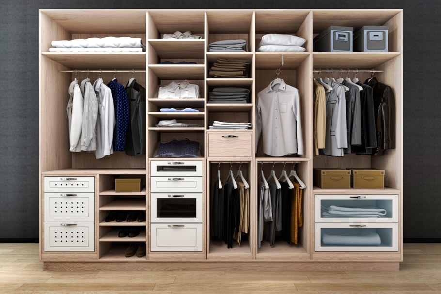 Наполнение шкафа Nolte