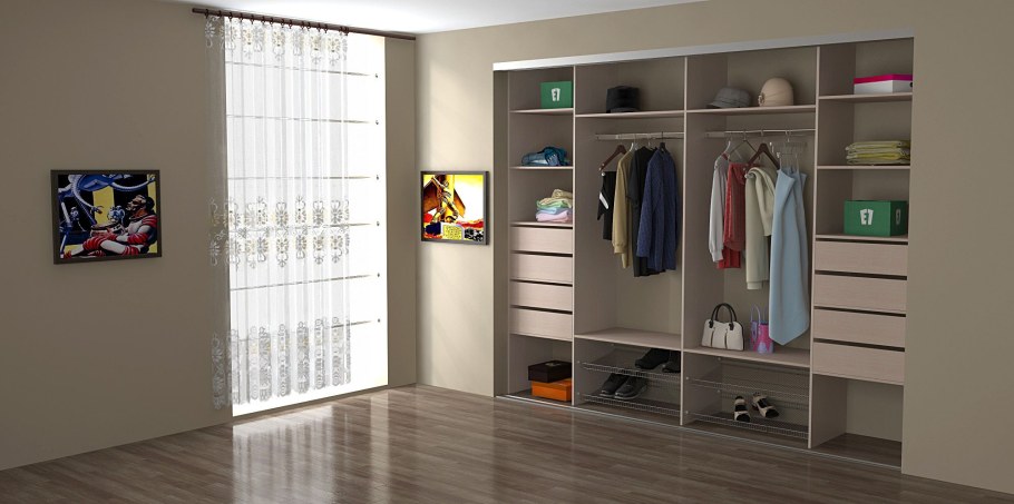 Грамотное наполнение шкафа купе