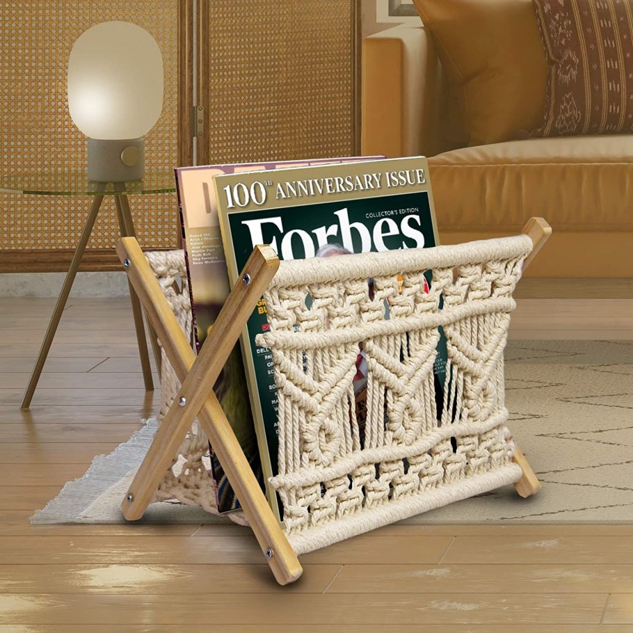 Макраме карман для мелочей