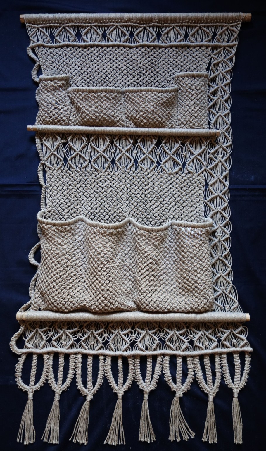 Макраме карман для мелочей