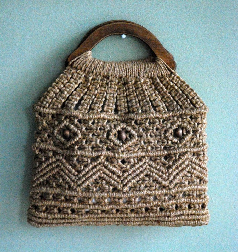 Макраме карман для мелочей