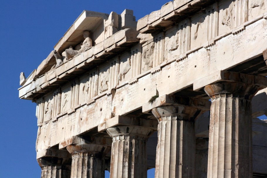 Антаблемент в архитектуре в древней Греции