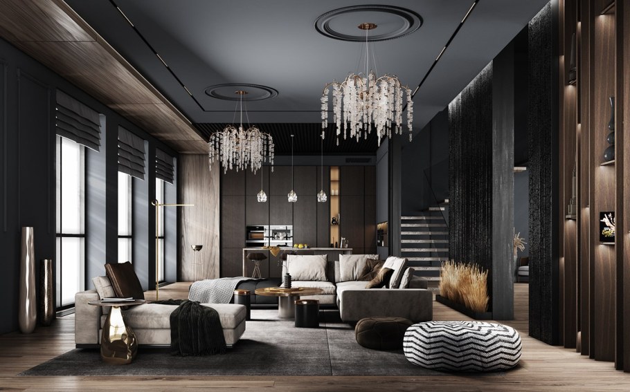 Премиальный интерьер дома