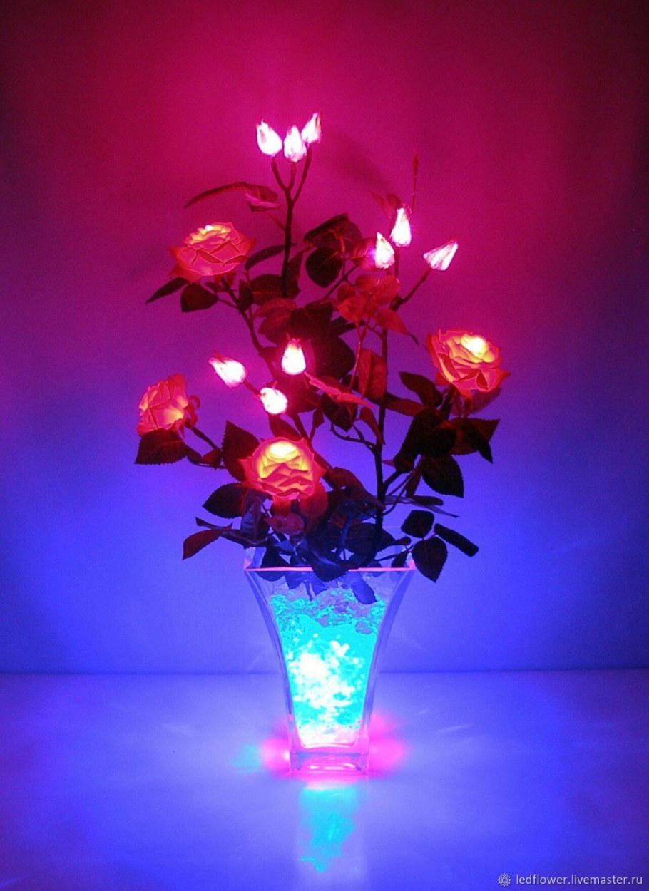 Светильник цветок