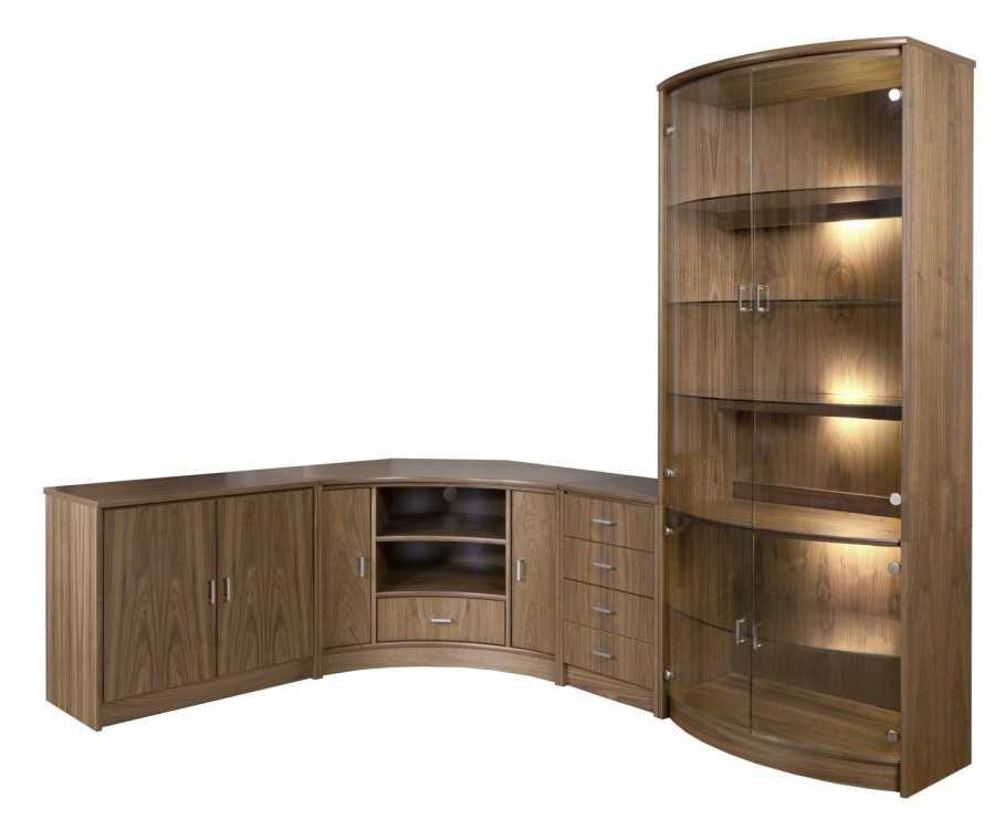 Угловая горка для телевизора