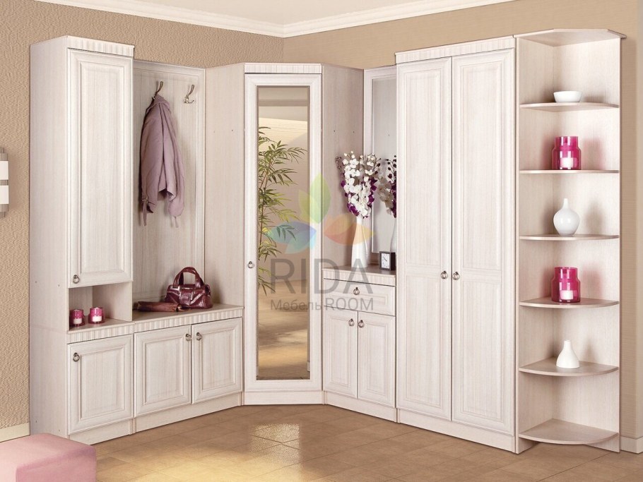 Шкаф угловой Карина мебельная фабрика эко